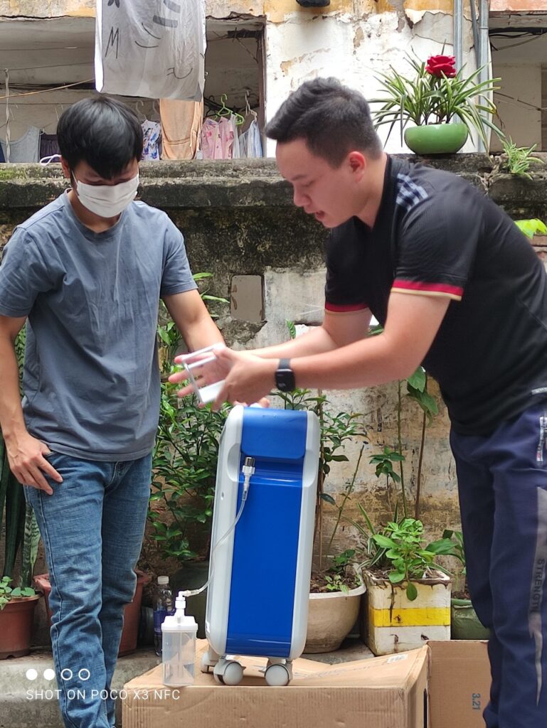 Máy tạo oxy Krober sản xuất tại Đức
