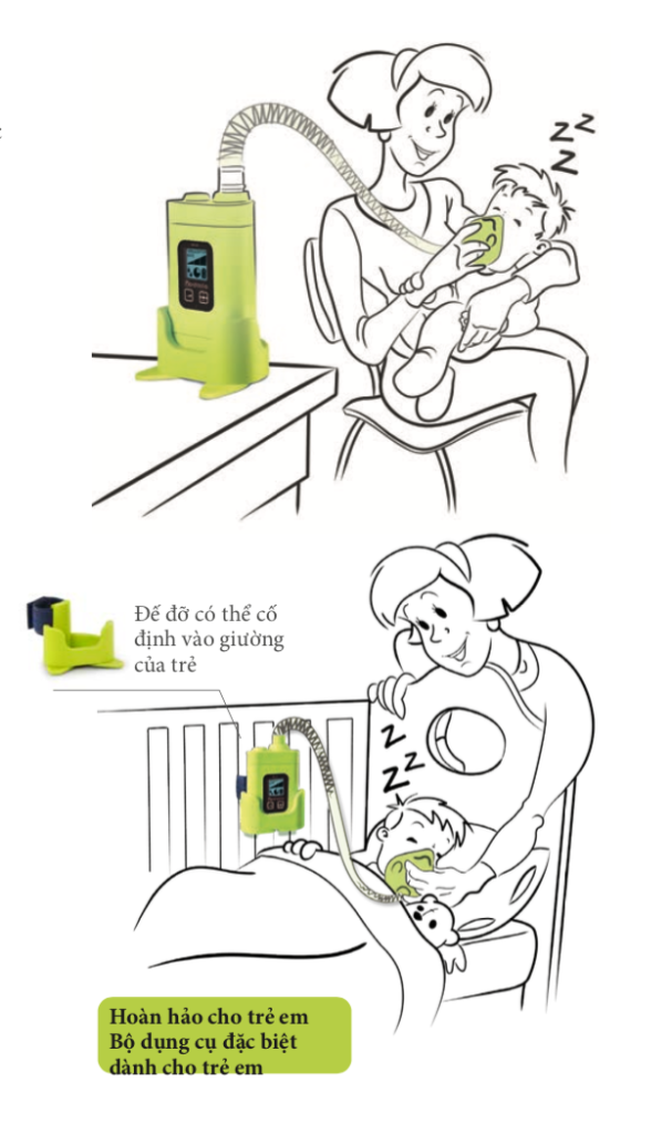 Sử dụng an toàn cho trẻ nhỏ