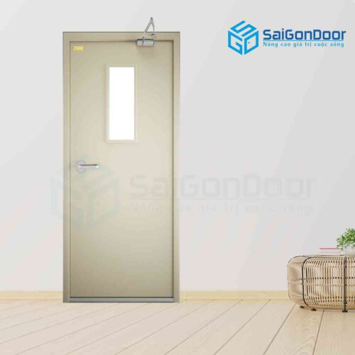 Mẫu cửa thép chống cháy cách nhiệt 2 Mẫu cửa thép chống cháy cách nhiệt 2