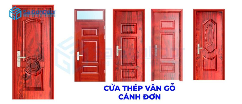 Mẫu cửa cánh đơn