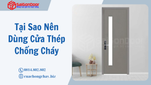 Cửa thép chống cháy 1 cánh