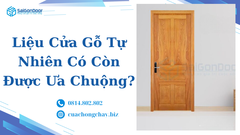 Liệu Cửa Gỗ Tự Nhiên Có Còn Được Ưa Chuộng?