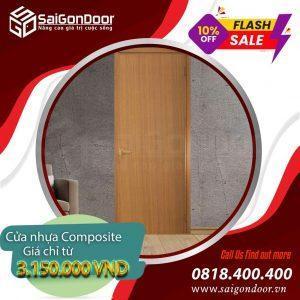 SaiGonDoor báo giá cửa nhựa Composite 2022