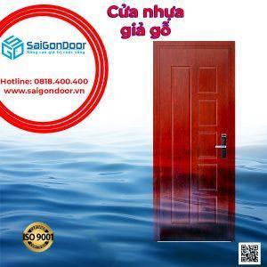 Cửa nhựa giả gỗ SaiGonDoor