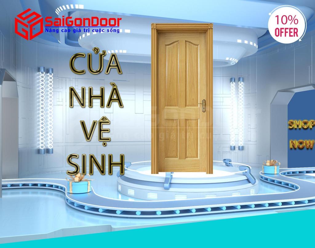 Cửa nhà vệ sinh có nên sử dụng cửa gỗ tự nhiên hay không