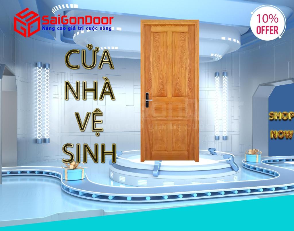 Tuỳ thuộc vào loại gỗ, chỉ có một số loại gỗ được sử dụng làm cửa nhà vệ sinh