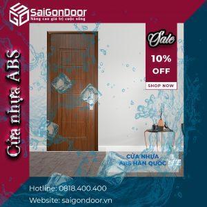 Cửa nhựa ABS giả gỗ là gì?