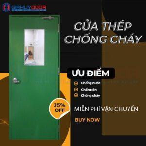LỰA CHỌN CỬA THÉP CHỐNG CHÁY GIAHUYDOOR ĐỂ BẢO VỆ TỐI ƯU