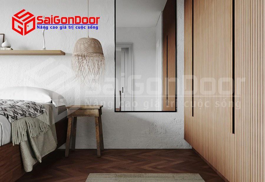 Tránh để cửa phòng ngủ đối diện với gương