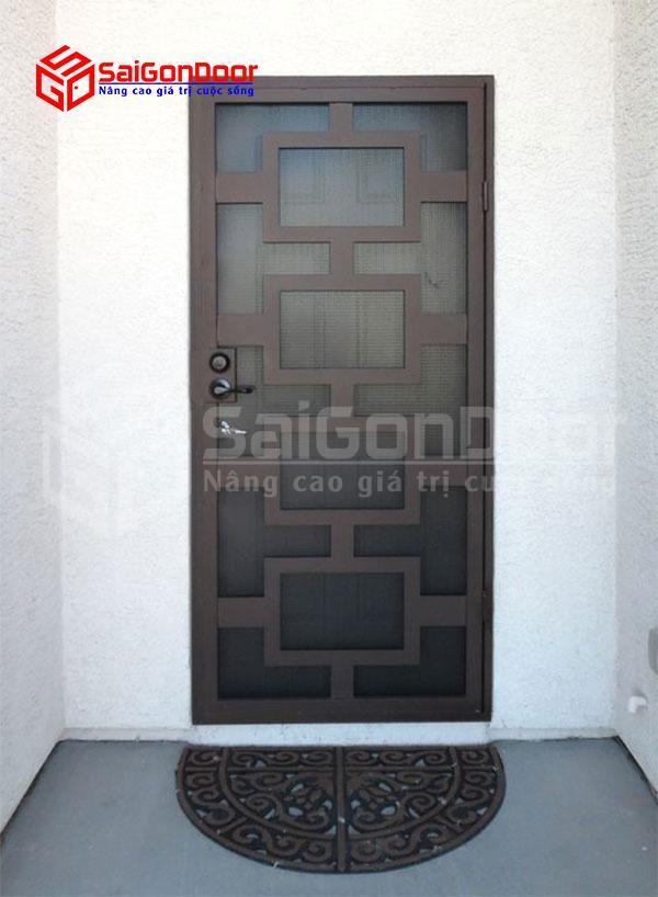Cửa phòng ngủ bằng sắt