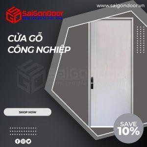 Mẫu cửa gỗ công nghiệp HDF SaiGonDoor