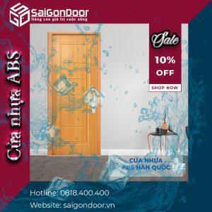 Quy trình 5 bước lắp đặt cửa nhựa ABS