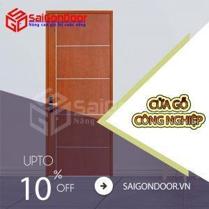 Mẫu cửa gỗ công nghiệp MDF
