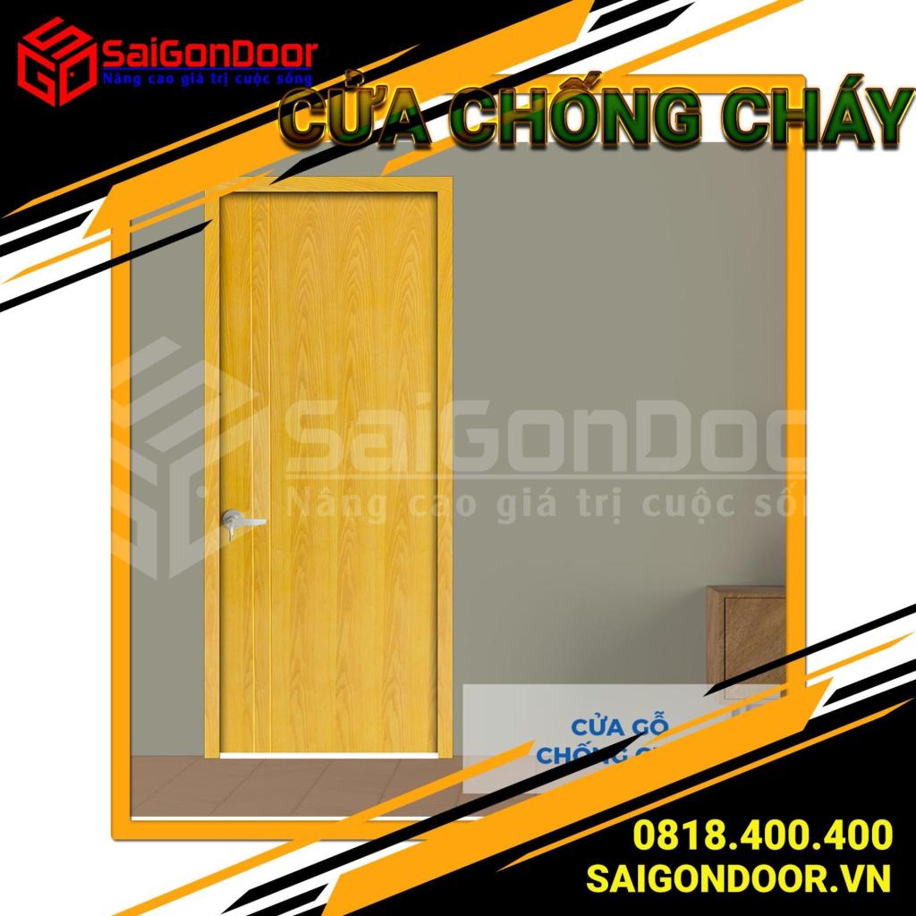 Cửa chống cháy được lắp ở những nơi dễ xảy ra hoả hoạn gây mất an toàn