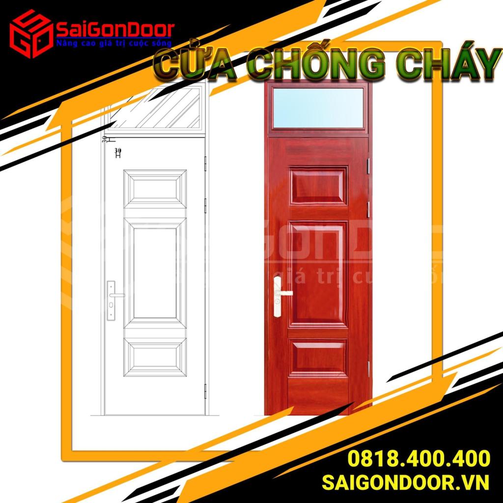 Quý khách hàng nên lựa chọn SaiGonDoor khi mua cửa chống cháy