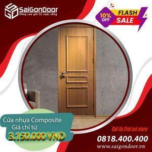 Mẫu cửa nhựa Composite SaiGonDoor