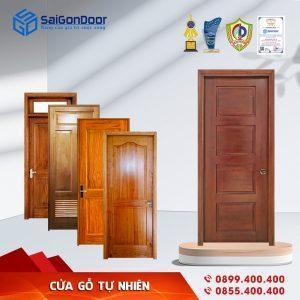 Cửa gỗ chống cháy với nhiều tính năng ưu việt