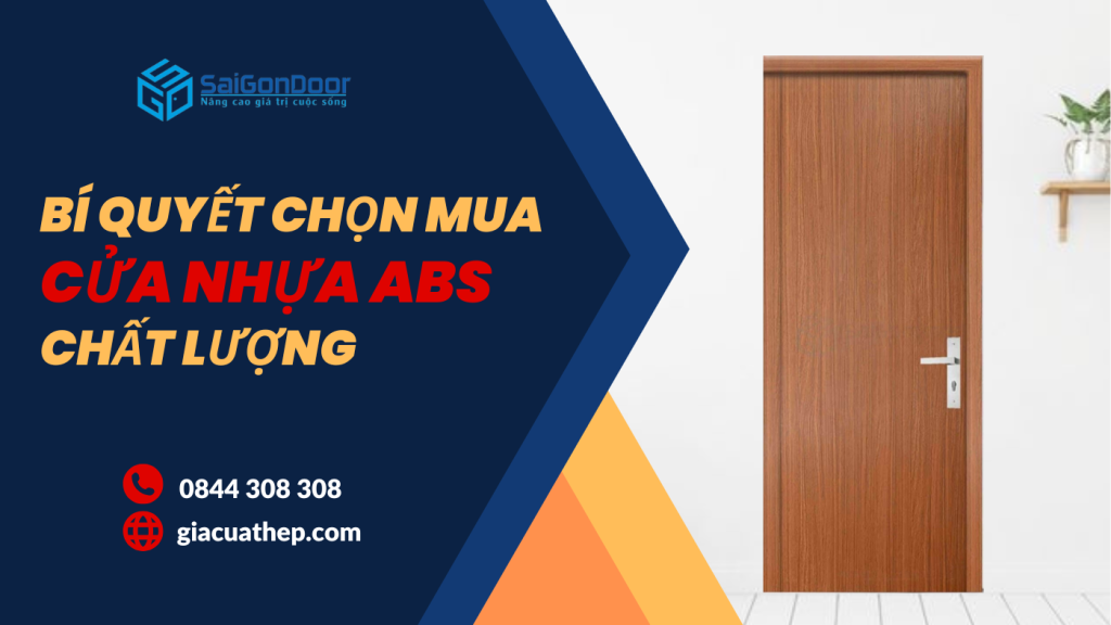 Bí quyết chọn mua cửa nhựa ABS Hàn Quốc chất lượng