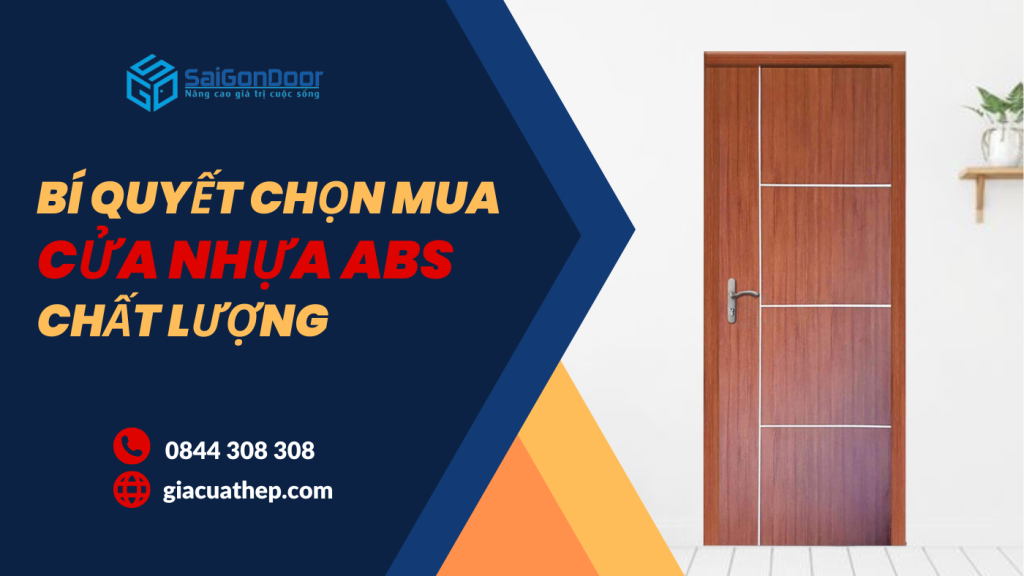 Bí quyết chọn mua cửa nhựa ABS Hàn Quốc chất lượng