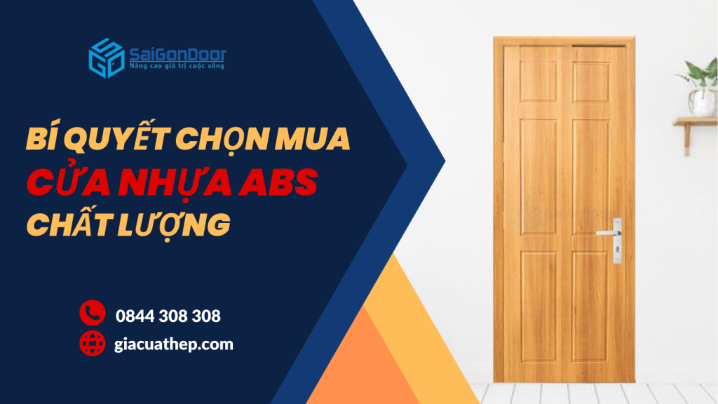 Bí quyết chọn mua cửa nhựa ABS Hàn Quốc chất lượng