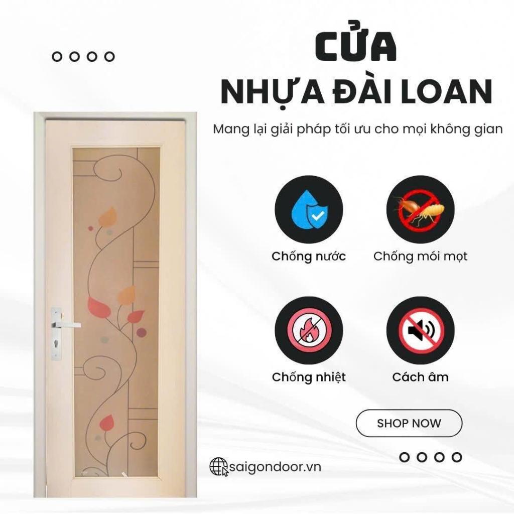 Cửa Nhựa Đài Loan – Giải Pháp Hoàn Hảo Cho Ngôi Nhà Hiện Đại