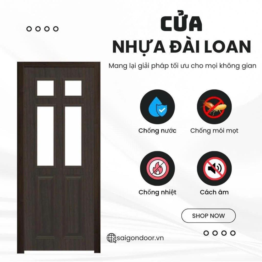 Cửa Nhựa Đài Loan – Giải Pháp Hoàn Hảo Cho Ngôi Nhà Hiện Đại