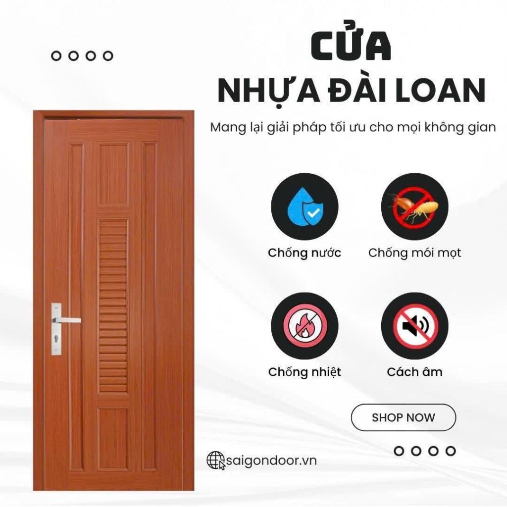 Cửa Nhựa Đài Loan – Giải Pháp Hoàn Hảo Cho Ngôi Nhà Hiện Đại