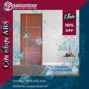 Cửa nhựa ABS - cửa nhựa giả gỗ cao cấp