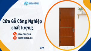 Cửa Gỗ Công Nghiệp Là Gì? Tại Sao Nên Chọn Cửa Gỗ Công Nghiệp Cho Không Gian Hiện Đại?