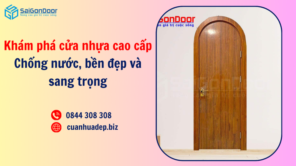 Khám phá cửa nhựa cao cấp: Chống nước, bền đẹp và sang trọng