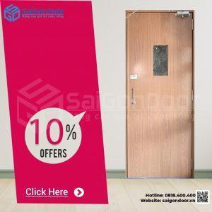 Bảng báo giá cửa thép chống cháy SaiGonDoor mới nhất năm 2022