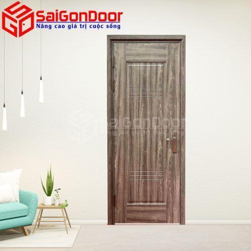 Cửa Thép Vân Gỗ SGD-KM.TVG-1C-20