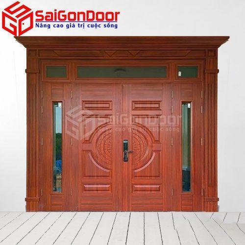 Cửa Thép Vân Gỗ KD1.01