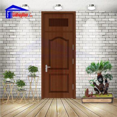 Cua nhua go composite 2A walnut