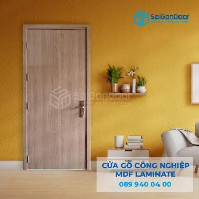 Top 10 mẫu cửa gỗ công nghiệp giá rẻ, bán chạy nhất
