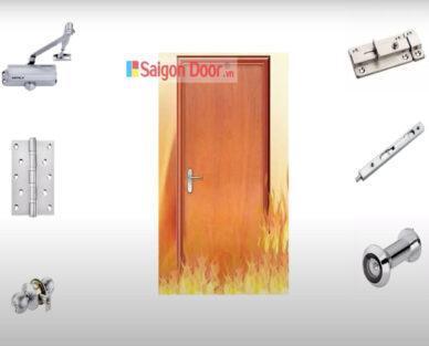 Cấu tạo cửa gỗ chống cháy chi tiết