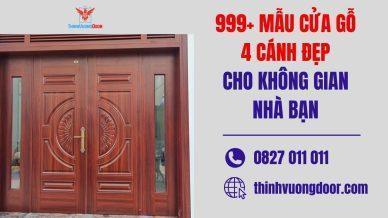 999+ Mẫu Cửa Gỗ 4 Cánh Đẹp Cho Không Gian Nhà Bạn