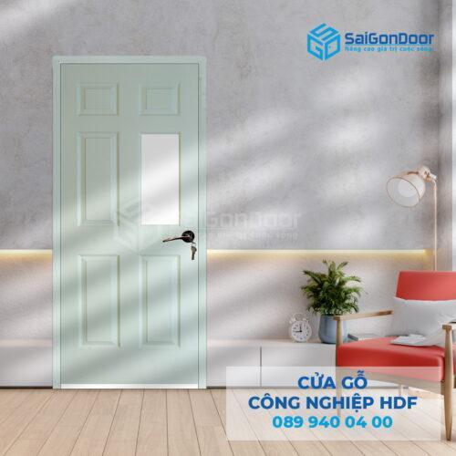 Cửa Gỗ HDF 6AG1-C10-SGD