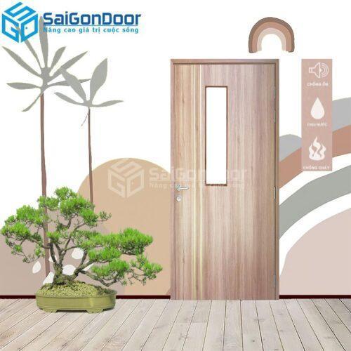 Cửa Nhựa Composite P1R2G-CP-SGD