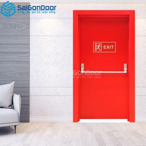 Cửa Thép Chống Cháy P1 thanh thoat hiem day-a-SGD