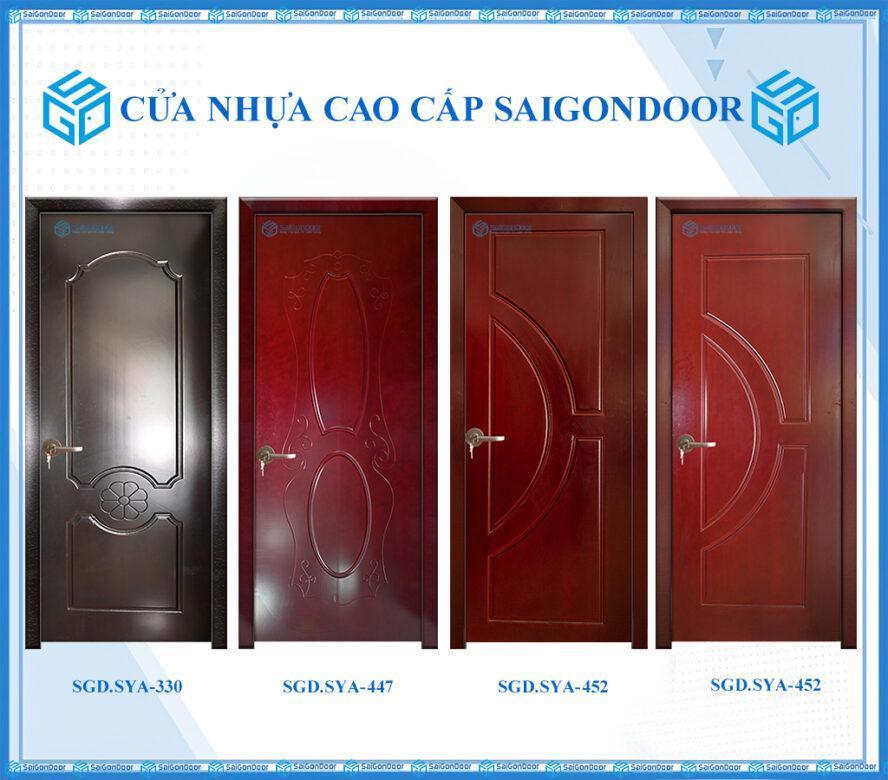 Cửa nhựa composite phủ sơn
