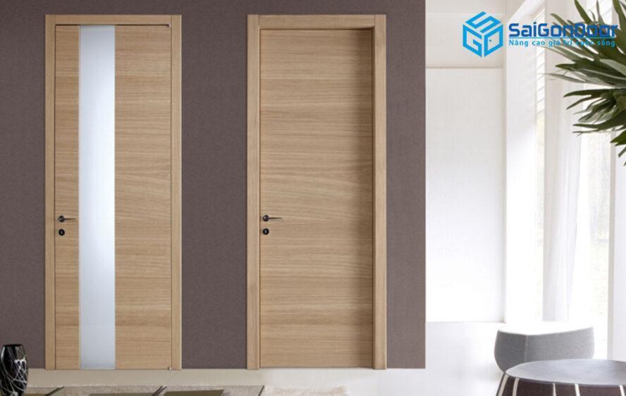 Cửa thông phòng gỗ công nghiệp HDF