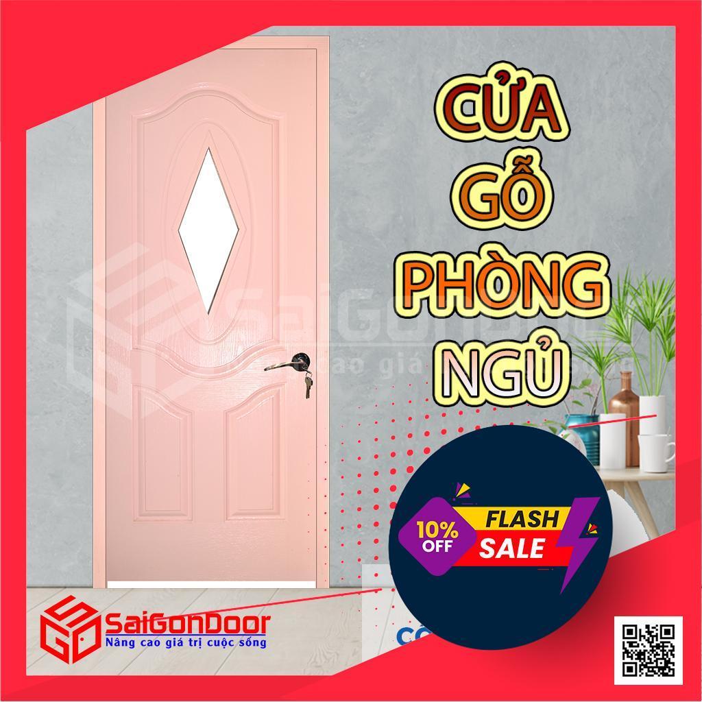 Cửa gỗ phòng ngủ - cửa gỗ công nghiệp