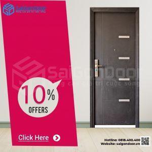 Cửa cho độ bền cao, không bị nứt nẻ hay cong vênh