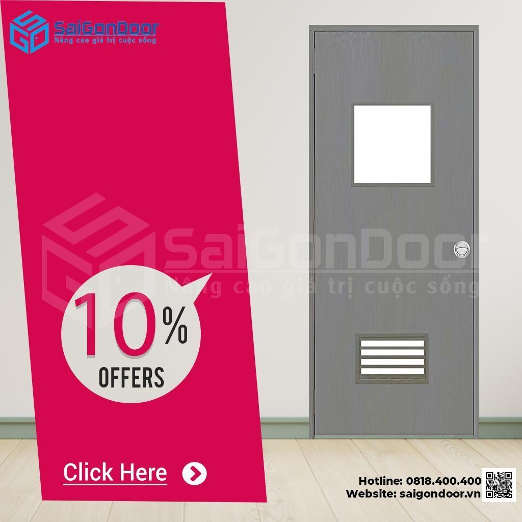 Thế nào được gọi là cửa thép chống cháy