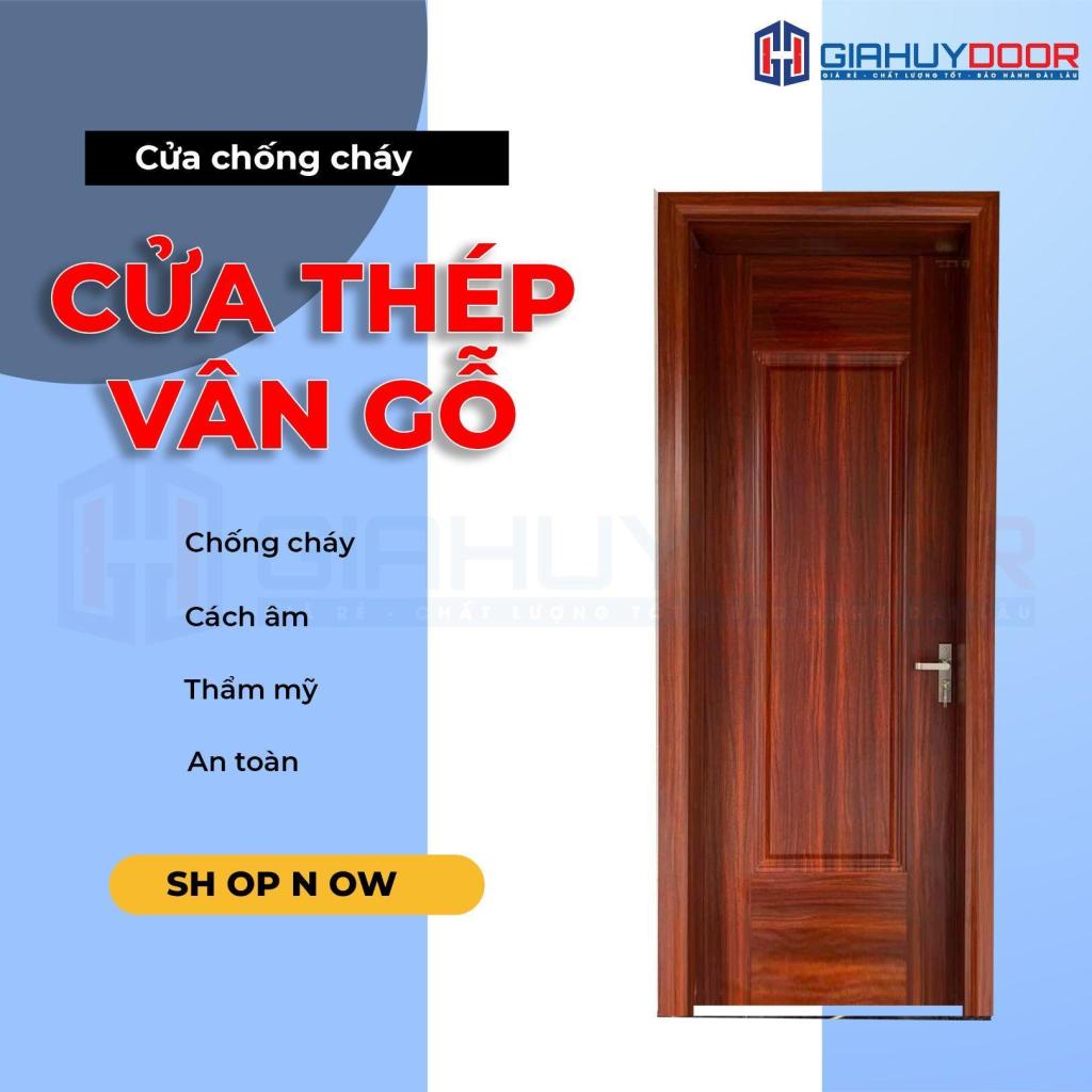 CỬA THÉP VÂN GỖ GIAHUYDOOR – AN TOÀN VÀ THẨM MỸ CHO MỌI KHÔNG GIAN CỬA THÉP VÂN GỖ GIAHUYDOOR – AN TOÀN VÀ THẨM MỸ CHO MỌI KHÔNG GIAN