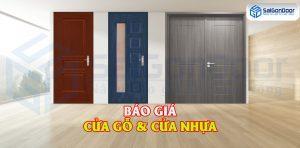 [UPDATE] BÁO GIÁ CỬA GỖ | CỬA NHỰA CAO CẤP 2022