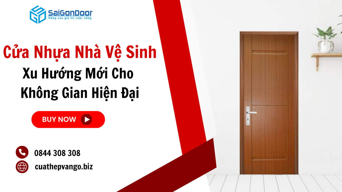 Cửa Nhựa Nhà Vệ Sinh – Xu Hướng Mới Cho Không Gian Hiện Đại