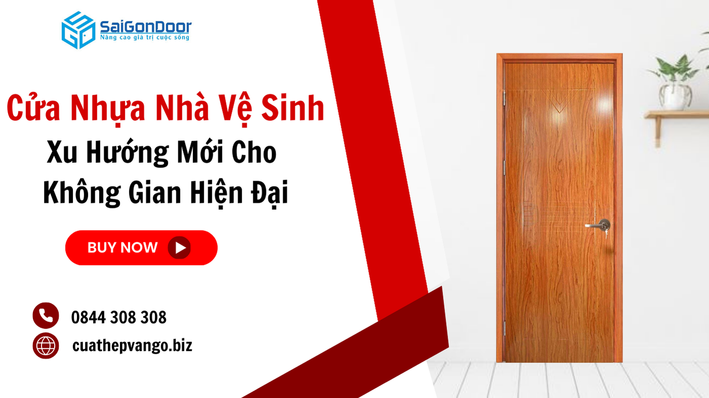 Cửa Nhựa Nhà Vệ Sinh – Xu Hướng Mới Cho Không Gian Hiện Đại