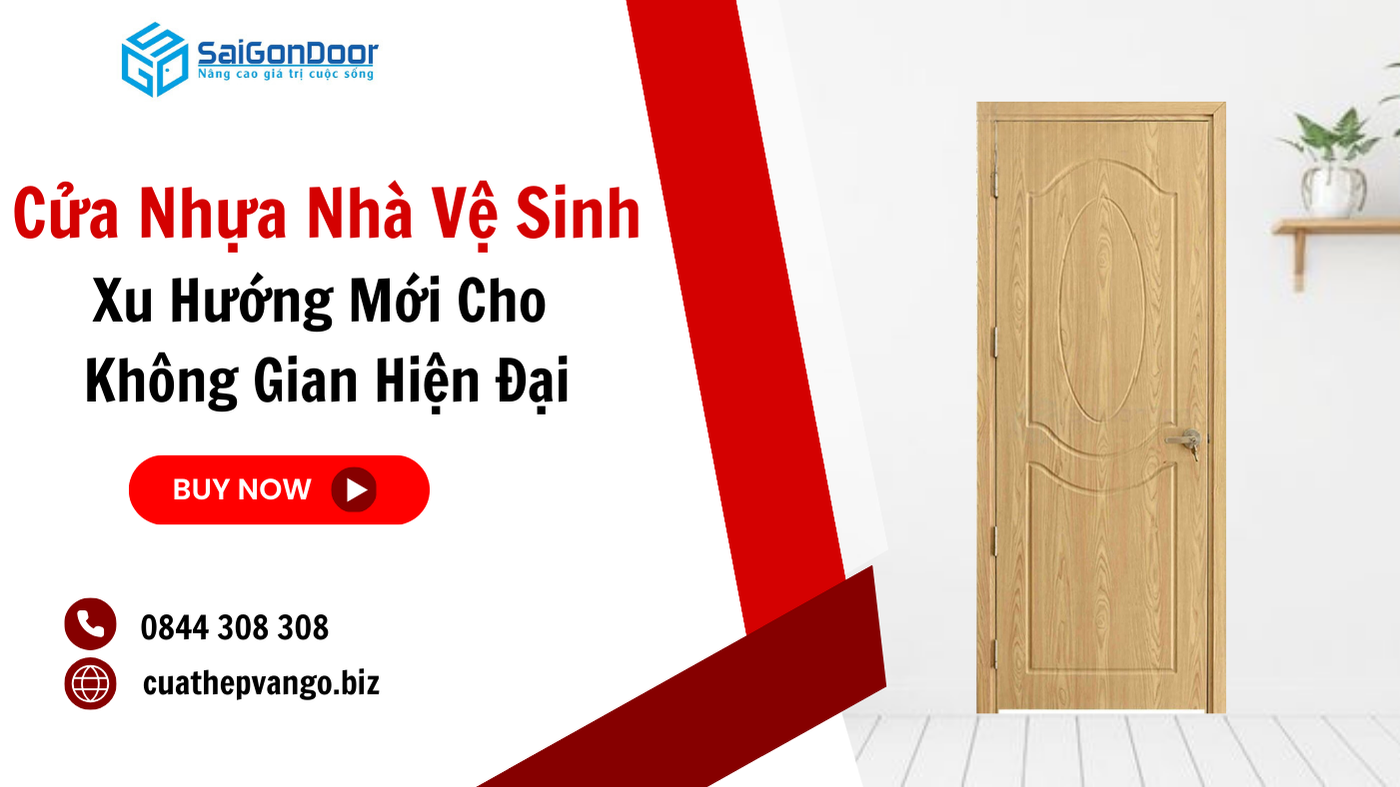 Cửa Nhựa Nhà Vệ Sinh – Xu Hướng Mới Cho Không Gian Hiện Đại